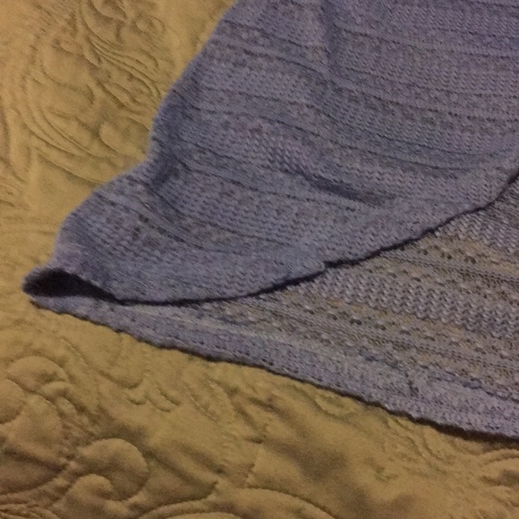 Pretty indigo lace light cardigan M/L - Picture 4 of 4